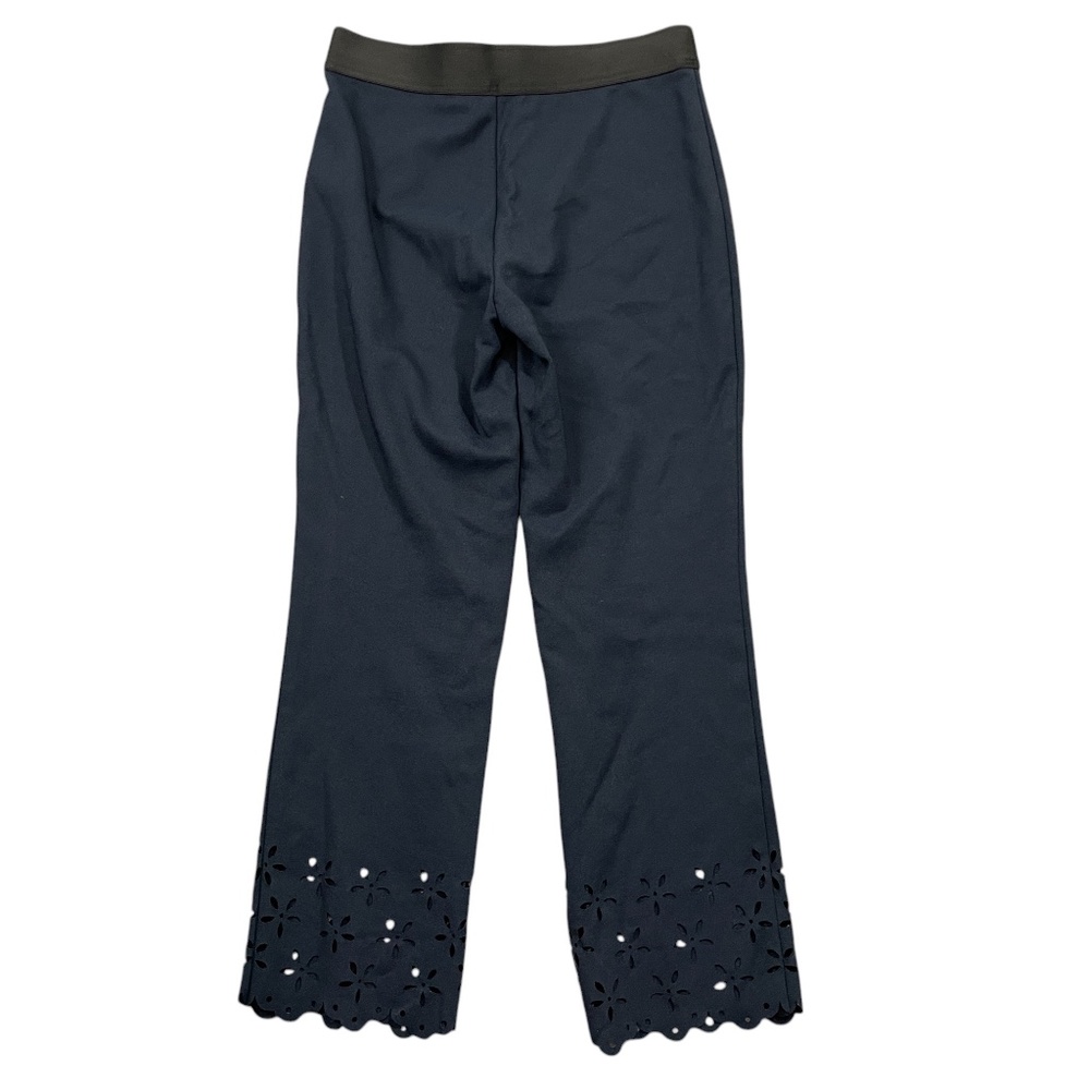Bailey 44‎ XS Navy Elastic Waist Lace Cut Out Leg Leggings Rayon Blend - Picture 6 of 6